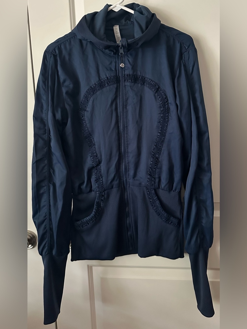 Lululemon Dance Studio Jacket III Reversible Inkwell Blue Size 12